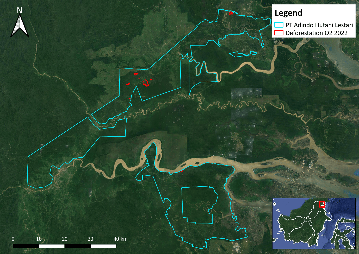 Ten Largest Deforesters For Industrial Timbers In Indonesia Clear 7,000 ...